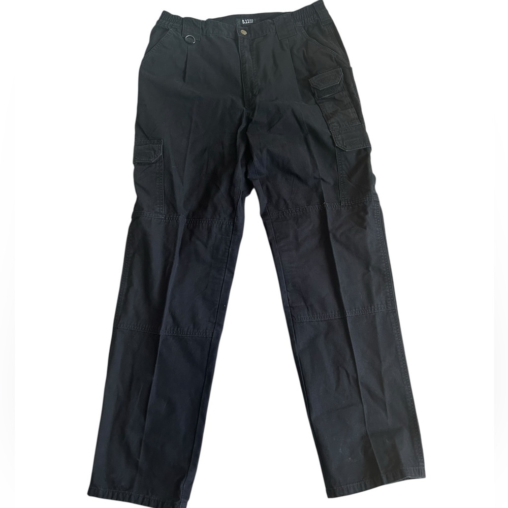 5.11 Tactical Ripstop Cargo Pants Men’s 34x34 Black‎ Utility Outdoor Workwear